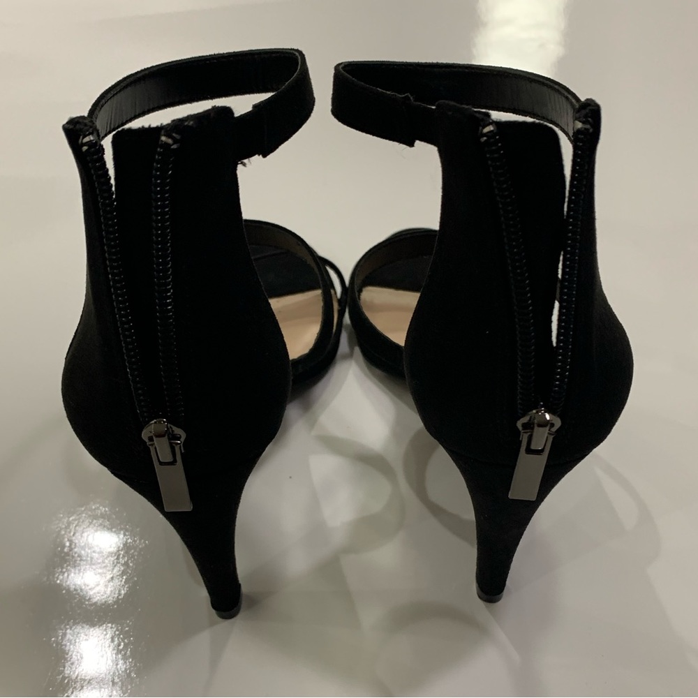 Kelly and Katie Black Size 9.5 Women's Heels Sandals Shoes - Picture 3 of 13